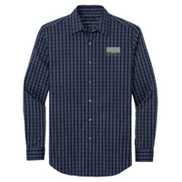 Navy Blazer/ White Grid Check