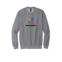 United4Children - Gildan Adult Softstyle Fleece Crew Sweatshirt