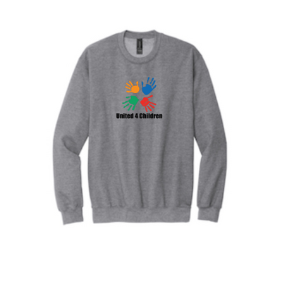 United4Children - Gildan Adult Softstyle Fleece Crew Sweatshirt