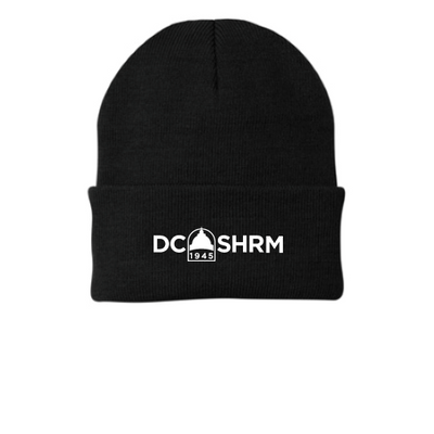 DC SHRM - Port Company Knit Cap