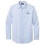 White/ Newport Blue Grid Check