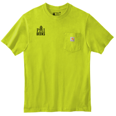 PhiDecks -Carhartt Workwear Pocket Short Sleeve T-Shirt