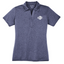 EIBC Womens Heather Performance Polo