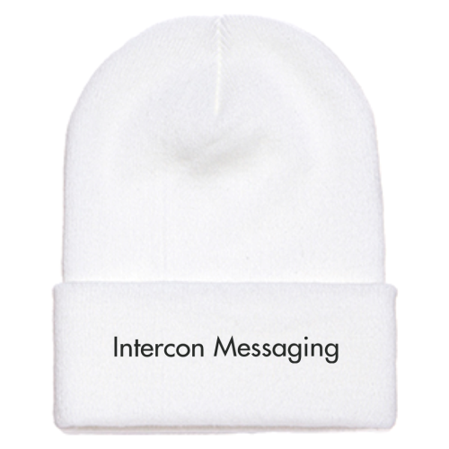 InterconMessaging - Adult Cuffed Knit Beanie v1