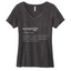 SynergyECP - Volunteer Knitwear Women's Daily V-Neck Tee USA-Made - v2