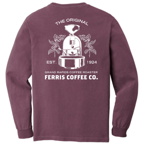 FerrisCoffee - Comfort Colors - Original Inverted LS