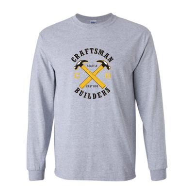 CraftsmanBuilders - Unisex Cotton Long Sleeve : Gildan