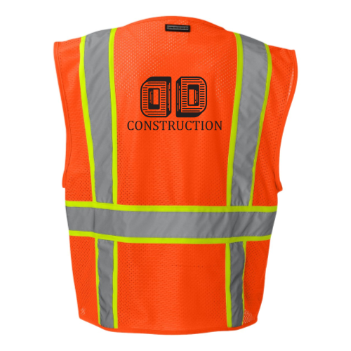 DDConstruction - Solid Front Vest with Mesh Back