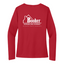 BooherRemodelingCompany - Sport Tek Ladies Long Sleeve V Neck Competitor Tee