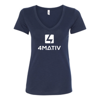 4MATIV - Next Level - Womens V-Neck 1540
