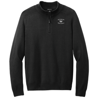 WyomingWhiskey - MercerMettle - Men's Quarter-Zip Sweater