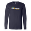 Umbrellas On The Beach - Bella+Canvas Unisex Jersey Long Sleeve Tee
