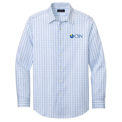 CSN - BrooksBrothers - Men's Tech Stretch Pattern Shirt