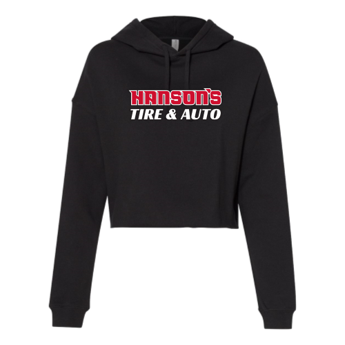 HansonsTire&Auto - Independent Trading Women's Crop Hoodie