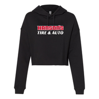 HansonsTire&Auto - Independent Trading Women's Crop Hoodie