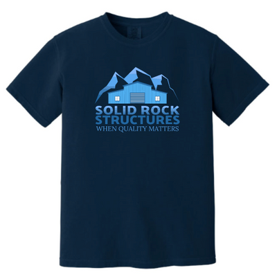 SolidRockStructures - Unisex Comfort Colors Vintage Tee