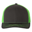Charcoal Neon Green