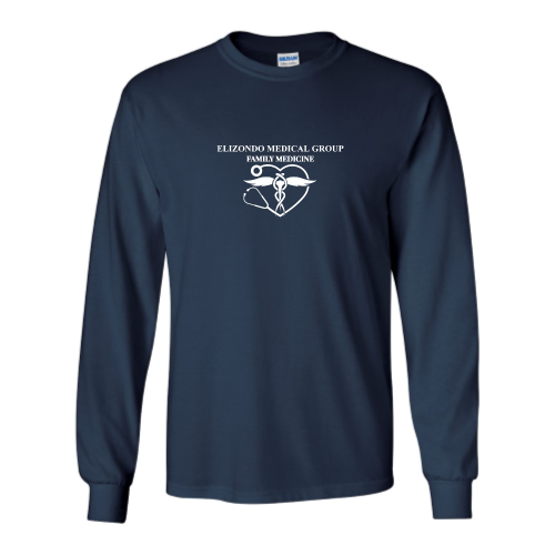 Elizondo MD - Gildan Unisex Cotton Long Sleeve Digital Print