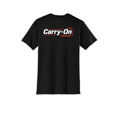 CarryOnTrailer District Young Mens T-Shirt