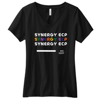 SynergyECP - Volunteer Knitwear Women's Daily V-Neck Tee USA-Made - v3
