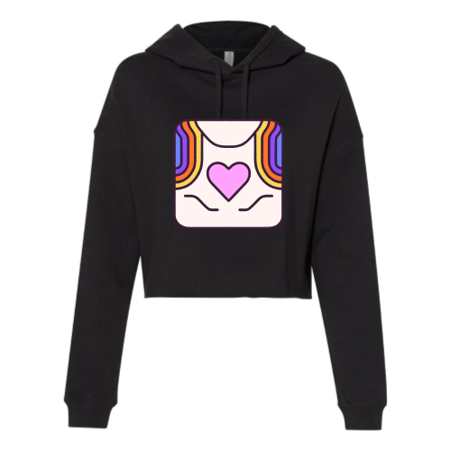 SeattleVoiceLab. - Independent Trading - Women's Crop Hoodie