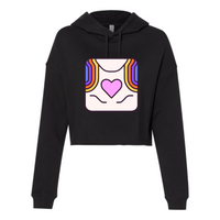 SeattleVoiceLab. - Independent Trading - Women's Crop Hoodie