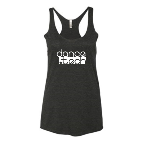 DanceTech - Next Level Women’s Triblend Racerback Tank