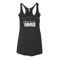 DanceTech - Next Level Women’s Triblend Racerback Tank