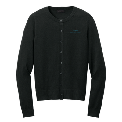 Rocky Mountain Tiny Homes - Port Authority Women’s Easy Care Crewneck Cardigan Sweater v3