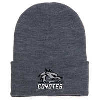 SJCOCoyotes - Cuffed Knit Beanie v1