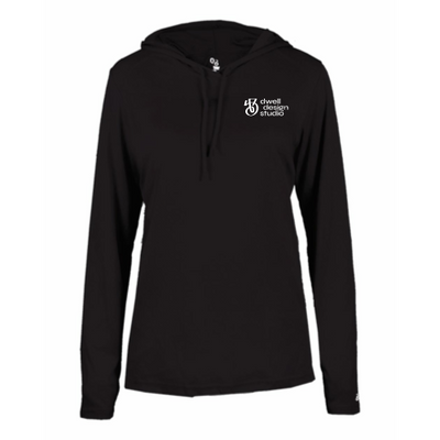 DwellDesignStudio - B-Core LS Womens Hood Tee 2