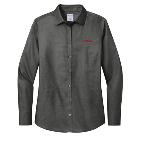 Konami - Brooks Brothers Women's Wrinkle-Free Stretch Nailhead Shirt