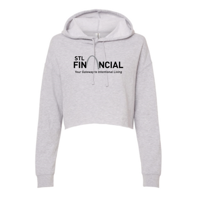 STLFinancial - Independent Trading - Women's Crop Hoodie