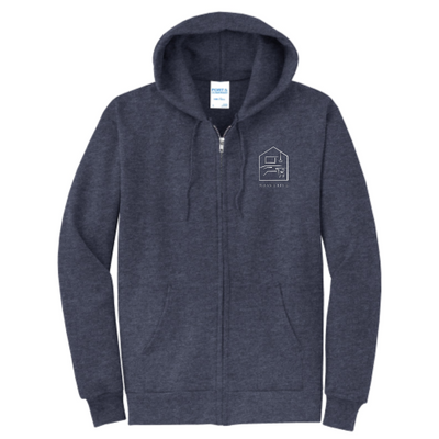 MassEliteCarpentry - Port & Company Classic Full-Zip Hooded Sweatshirt