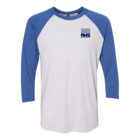 RMS - Next Level Unisex Tri-Blend 3/4-Sleeve Raglan Tee