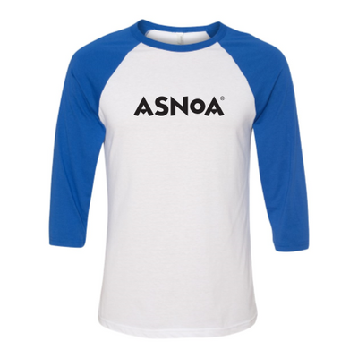 Asnoa - BELLA+CANVAS Unisex 3/4-Sleeve Baseball Tee