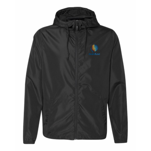 Brainfuse - Independent Trading Co. - Lightweight Windbreaker Full-Zip Jacket