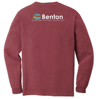 BentonCD - Unisex Garment-Dyed Heavyweight Long Sleeve T-Shirt