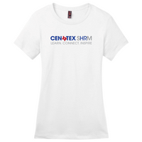 CentexSHRM - District Made Ladies Perfect Weight Crew Tee v1