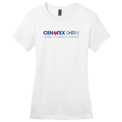 CentexSHRM - District Made Ladies Perfect Weight Crew Tee v1
