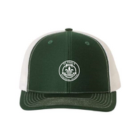 Dark Green White