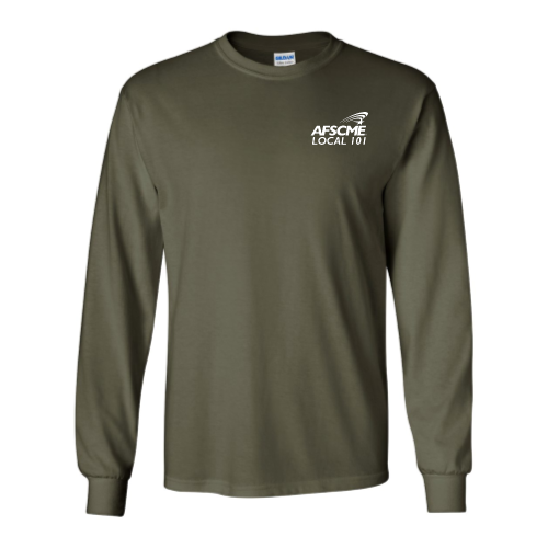 AFSCMELocal101 - Gildan - Unisex Cotton Long Sleeve