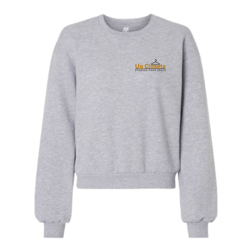 UpClosets - ReFlex Women's Fleece Crewneck Sweatshirt