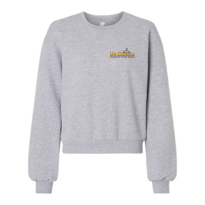 UpClosets - ReFlex Women's Fleece Crewneck Sweatshirt