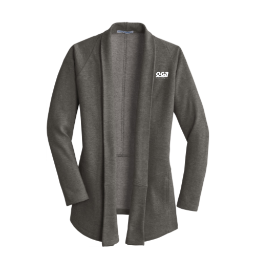 OGA - Port Authority Ladies Interlock Cardigan