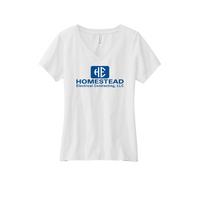 Homestead - Volunteer Knitwear Women's Daily V-Neck Tee USA-Made