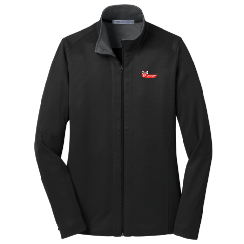 HealthTransit - Port Authority Ladies Heavyweight Vertical Texture Full-Zip