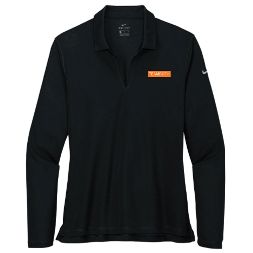 Unravel Healthcare - Nike Ladies Dri-FIT Long Sleeve Polo