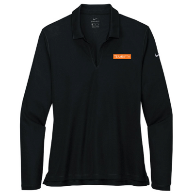 Unravel Healthcare - Nike Ladies Dri-FIT Long Sleeve Polo