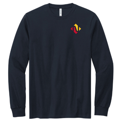 NobleCA -Volunteer Knitwear Chore Long Sleeve Tee USA-Made